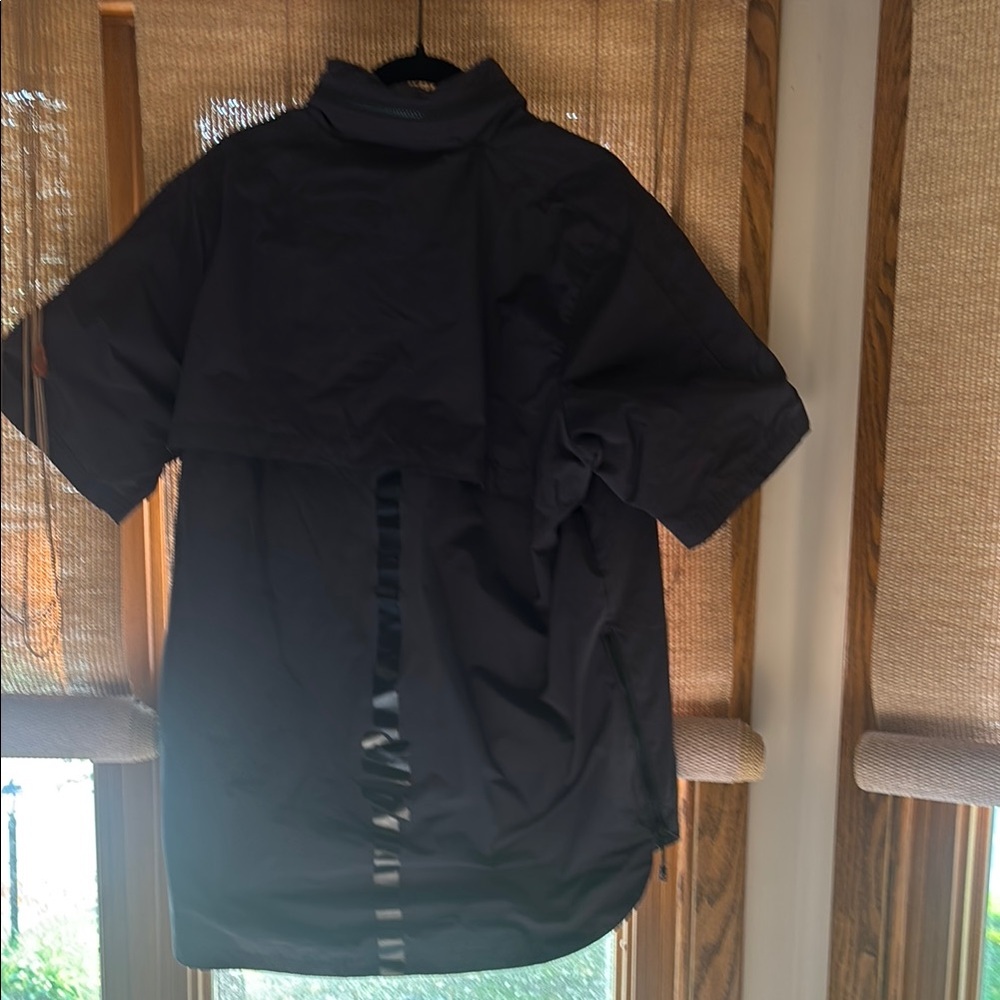 NIKE Sportswear Air Pivot V3 Black 1/2 Zip Pullover Basketball Jacket - Picture 2 of 5